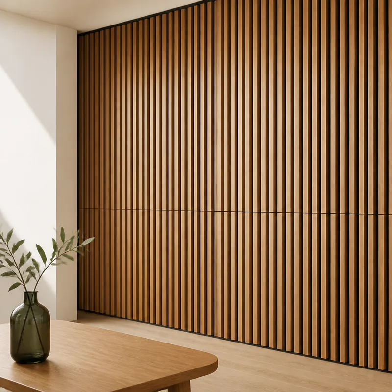 Solid wood acoustic panel 01