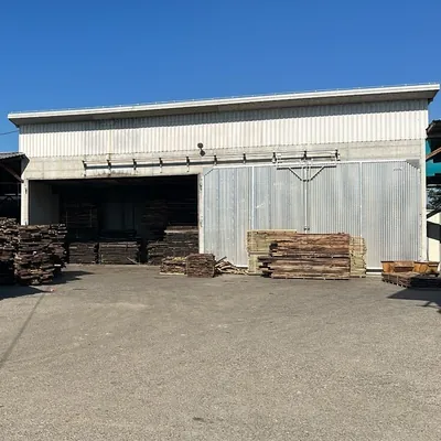 Timber store in Usora, stacked sawn wood 06