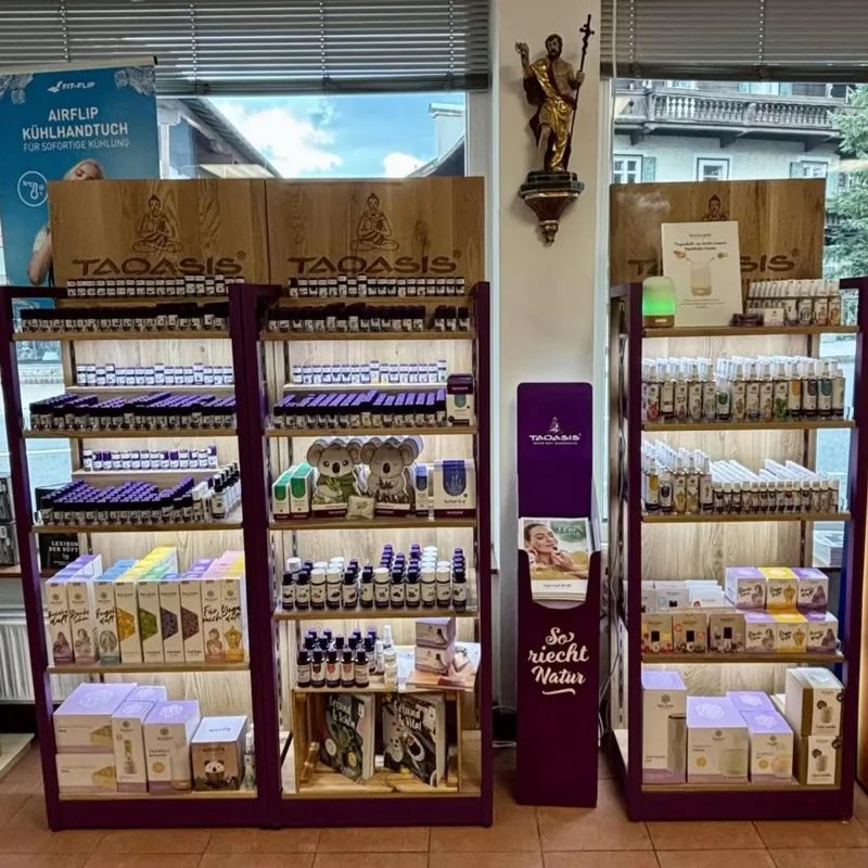 Massivholzregal für TAOASIS 01